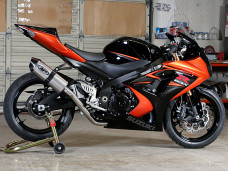 M4 �����������/�졼�� ���ƥ�쥹�ե륨���������� SU987* (07-08GSX-R1000)