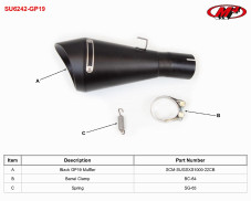 M4 GP�ޥ���� ����åץ��󥵥���󥵡� SU6242-GP19  GSX-��1000/1000GT