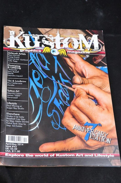 ����͢���ʥԥ󥹥ȥ饤�ԥ󥰡��������॰��ե��å��ޥ�����Pinstriping��Kustomgrahicsmagazine