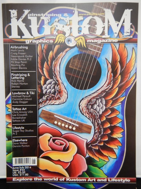 ����͢���ʥԥ󥹥ȥ饤�ԥ󥰡��������॰��ե��å��ޥ�����Pinstriping��Kustomgrahicsmagazine