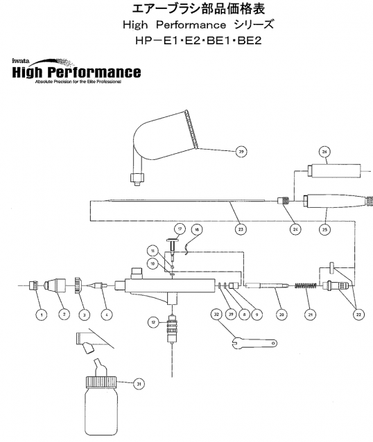 ͥIwata֥饷ʡHP-E1/E2/BE1/BE2ѡ