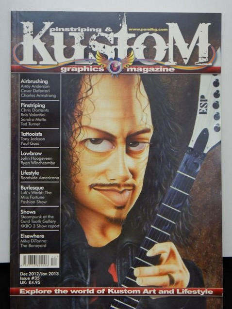 ����͢���ʥԥ󥹥ȥ饤�ԥ󥰡��������॰��ե��å��ޥ�����Pinstriping��Kustomgrahicsmagazine