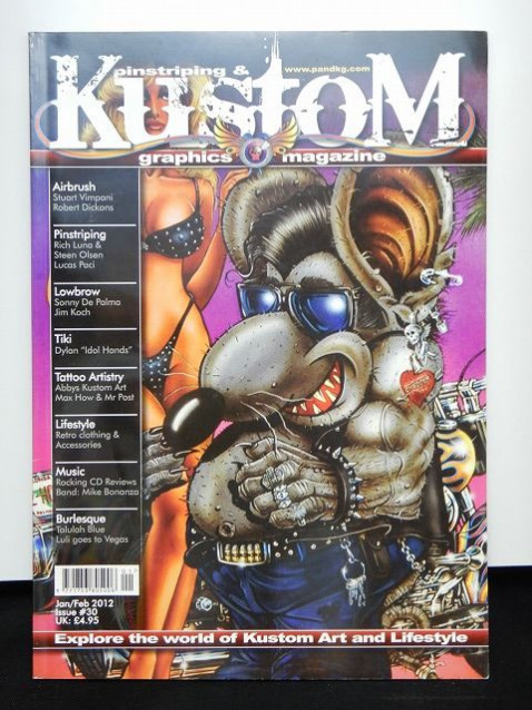 ����͢���ʥԥ󥹥ȥ饤�ԥ󥰡��������॰��ե��å��ޥ�����Pinstriping��Kustomgrahicsmagazine