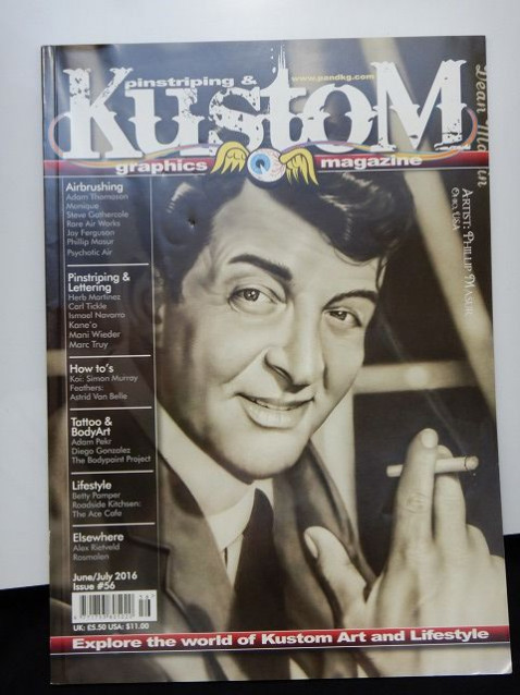 ����͢���ʥԥ󥹥ȥ饤�ԥ󥰡��������॰��ե��å��ޥ�����Pinstriping��Kustomgrahicsmagazine