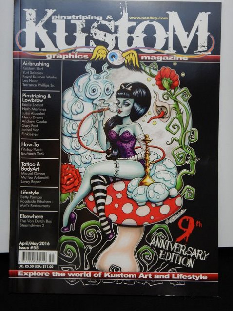 ����͢���ʥԥ󥹥ȥ饤�ԥ󥰡��������॰��ե��å��ޥ�����Pinstriping��Kustomgrahicsmagazine